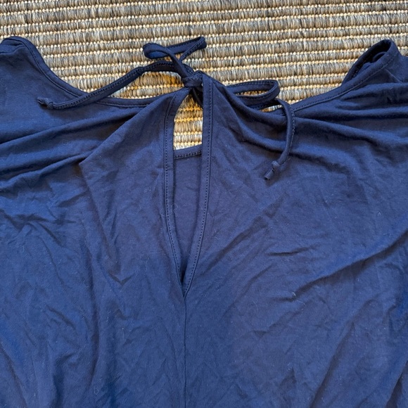 New York & Company Navy Jumpsuit - Picture 3 of 3